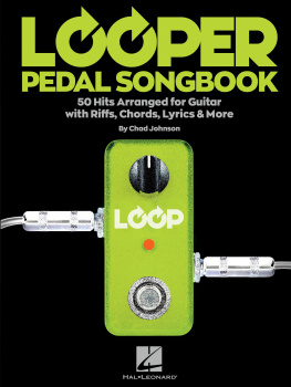 Hal Leonard Corp Looper Pedal Songbook