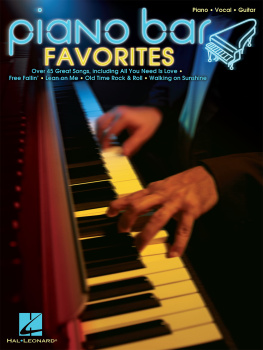 Hal Leonard Corp Piano Cheat Sheets: Piano Bar Favorites (Songbook)