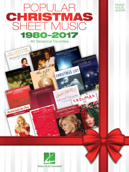 Hal Leonard Corp - Popular Christmas Sheet Music--1980-2017