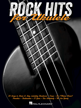 Hal Leonard Corp Rock Hits for Ukulele