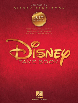 Hal Leonard Corp - The Disney Fake Book