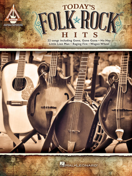 Hal Leonard Corp - Todays Folk Rock Hits