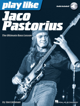 Liebman - Play Like Jaco Pastorius