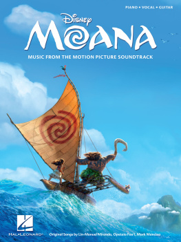 Lin-Manuel Miranda - Moana Songbook: Music from the Motion Picture Soundtrack