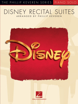 Phillip Keveren Disney Recital Suites