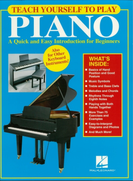 Piano - Teach Yourself to Play Piano