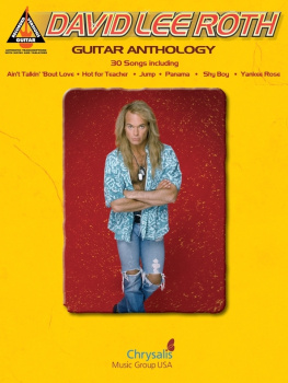 Roth - David lee roth - guitar anthology (songbook)
