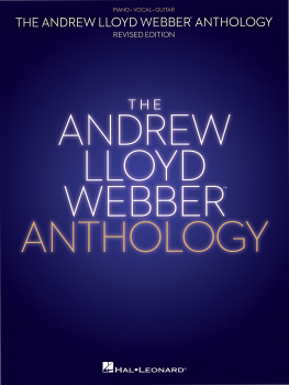 Webber - Andrew Lloyd Webber Anthology Edition