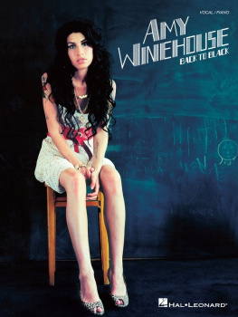 Winehouse - Back to Black (Songbook)