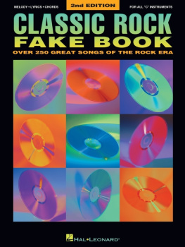 Classic Rock Fake Book (Songbook)