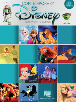 Unknown Contemporary Disney: 50 Favorite Songs