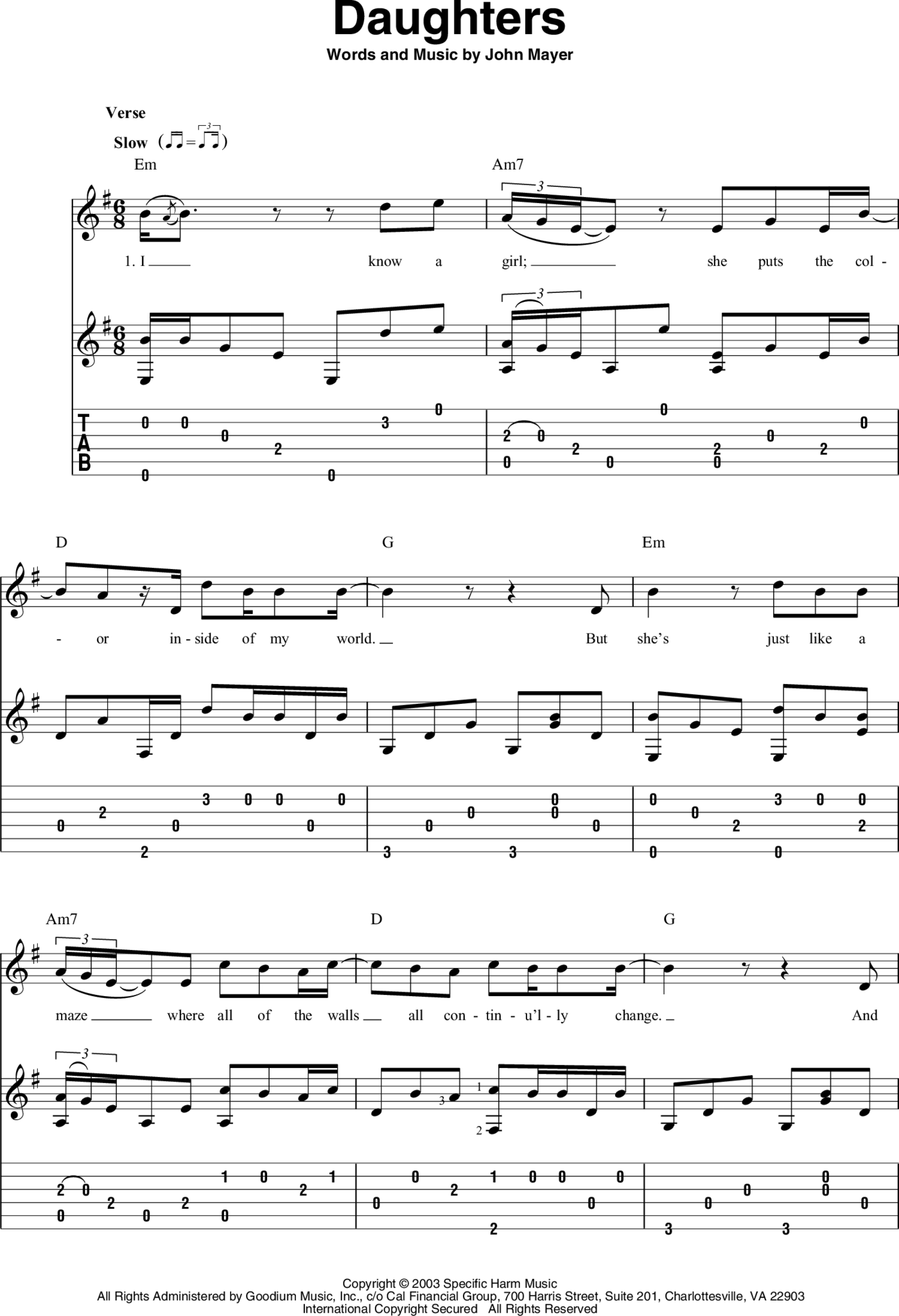 Fingerpicking Acoustic Hits 15 Songs Arranged for Solo Guitar in Standard Notation Tab - photo 15