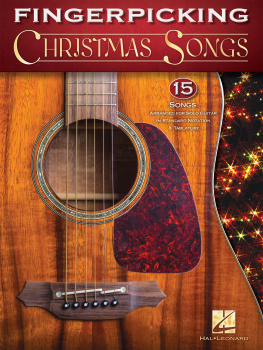 Unknown Fingerpicking Christmas Songs: 15 Songs Arranged for Solo Guitar in Standard Notation & Tab