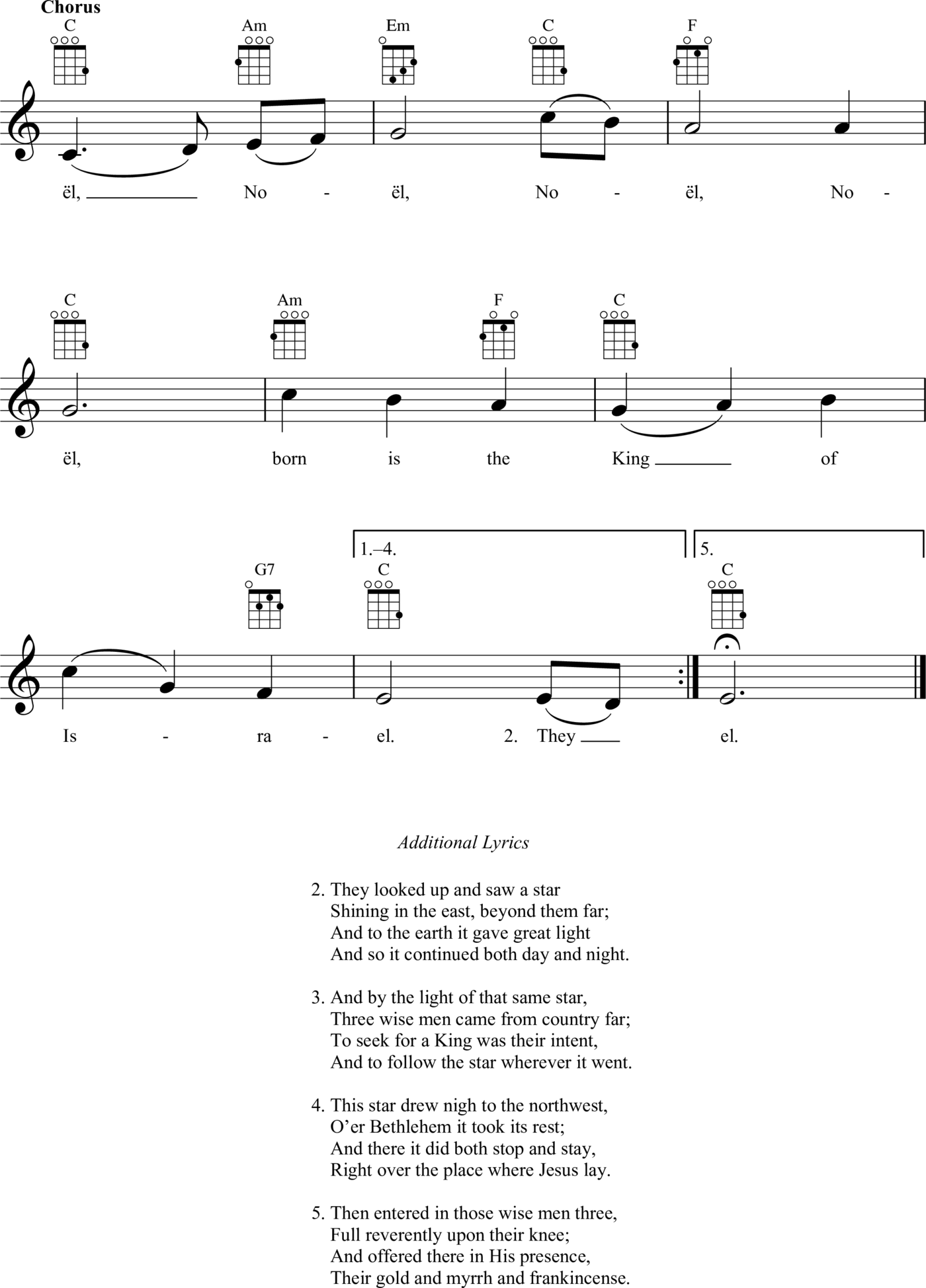 The Friendly Beasts Traditional English Carol Copyright 2015 by HAL LEONARD - photo 21