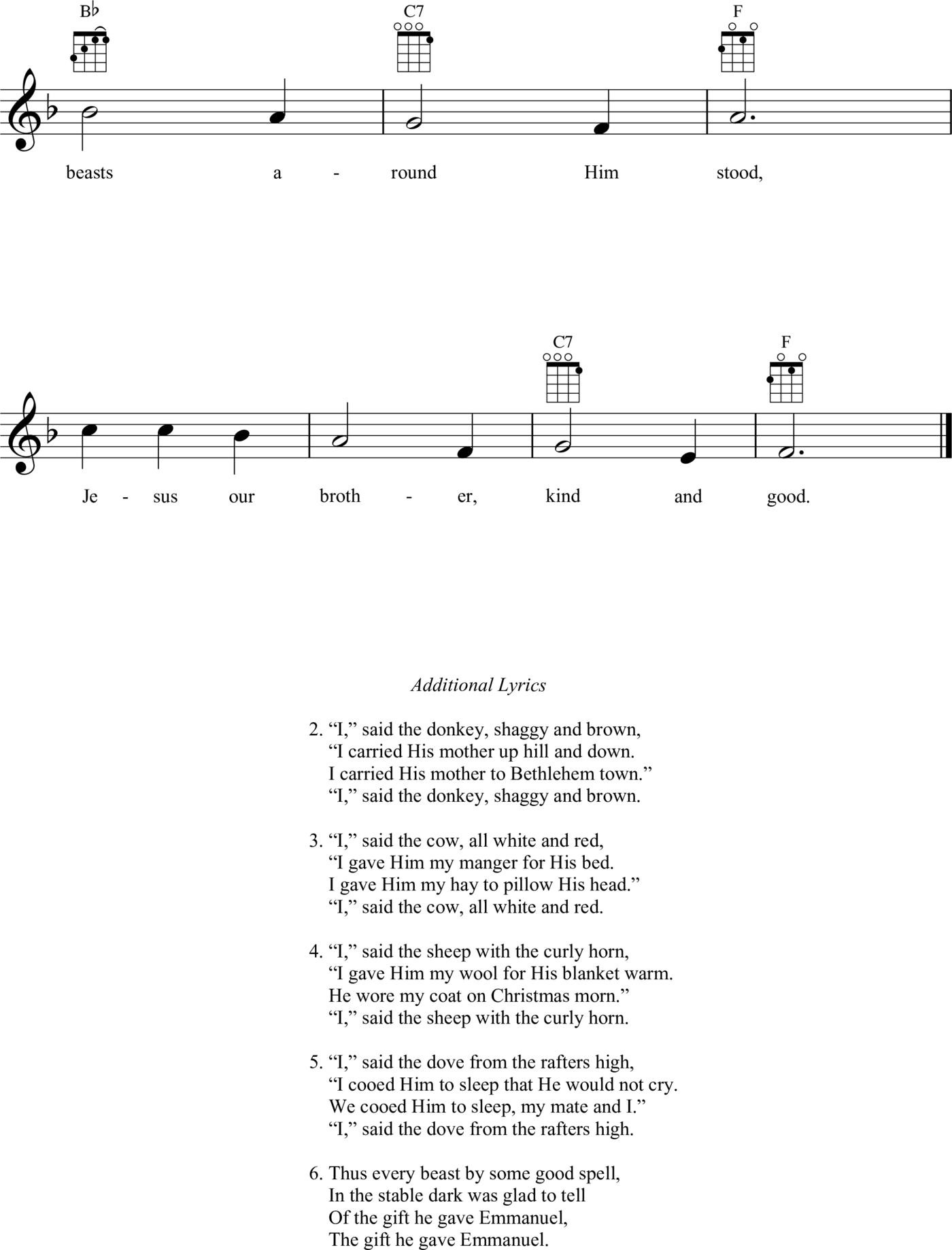 Fum Fum Fum Traditional Catalonian Carol Copyright 2015 by HAL LEONARD LLC - photo 23