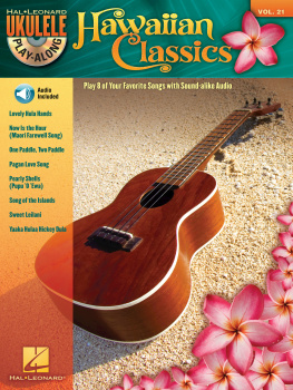 Unknown Hawaiian Classics: Ukulele Play-Along Volume 21