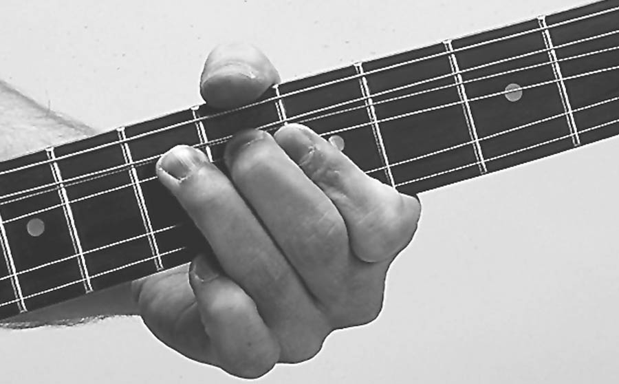 Thumb positioning for playing blues When you see blues guitarists in action - photo 6