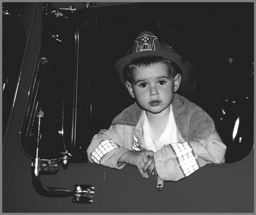 I think I was a firefighter for Halloween my first four or five Halloweens - photo 4