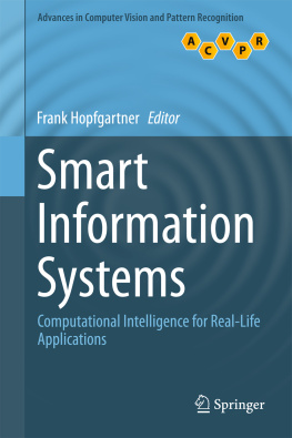 Hopfgartner Smart Information Systems: Computational Intelligence for Real-Life Applications