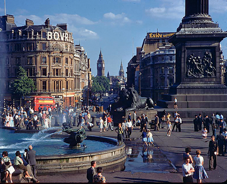 Trafalgar Square 1960 Trafalgar Square looking towards Whitehall 1948 - photo 8