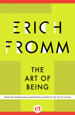 Fromm Erich - The art of being