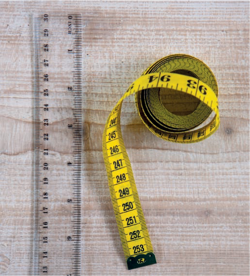 Rulers and tape measures Scissors Cut paper patterns with paper scissors - photo 10