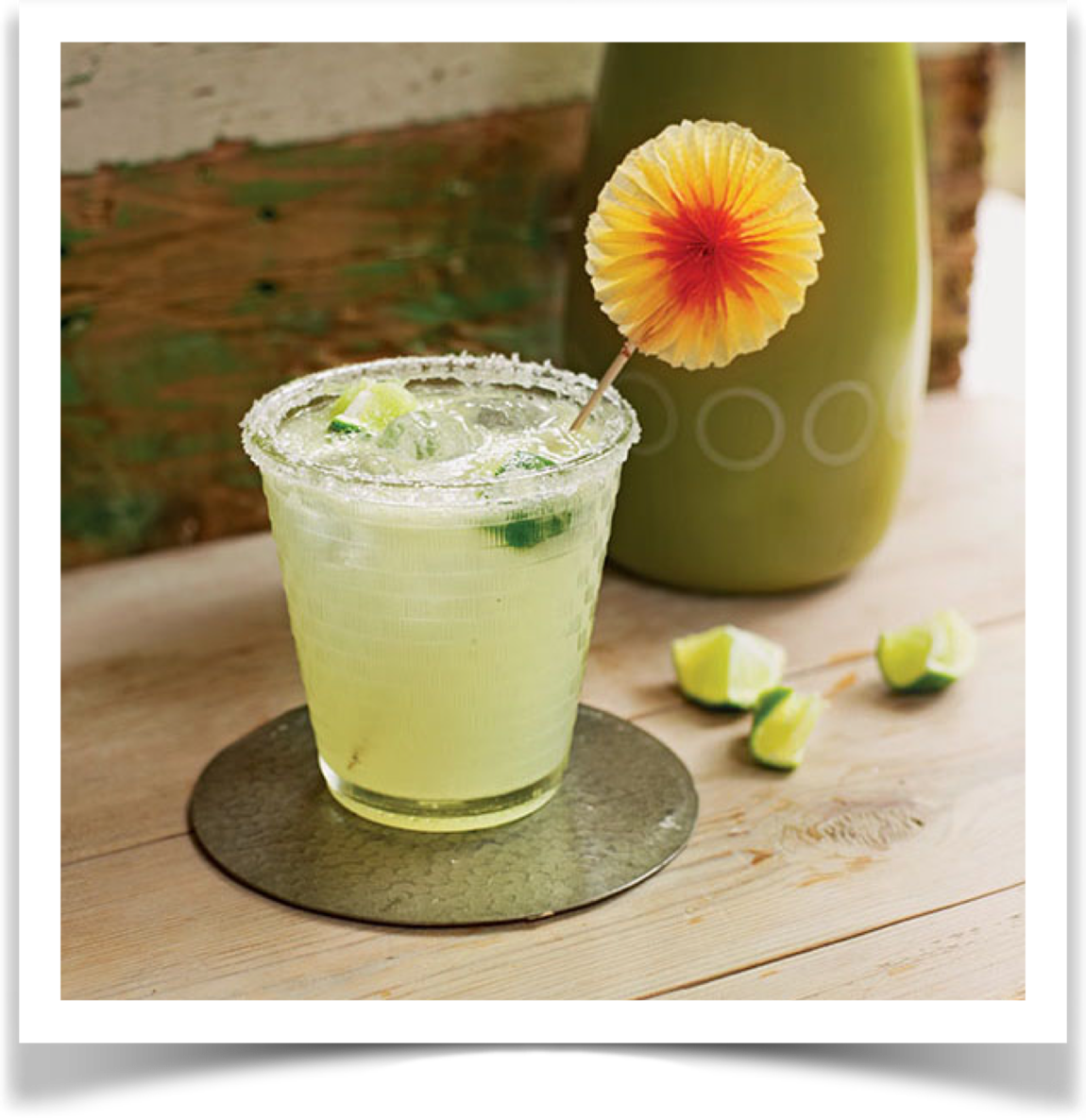 a wedge of lime salt 30 ml 1 fl oz fresh lime juice 30 ml 1 fl oz Cointreau - photo 3