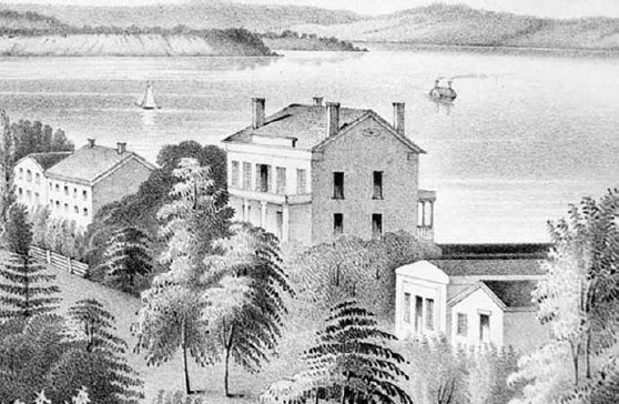 This is what the Aurora Inn looked like in 1848 when it was owned by William D - photo 2