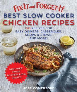 Hope Comerford - Fix-It and Forget-It Best Slow Cooker Chicken Recipes