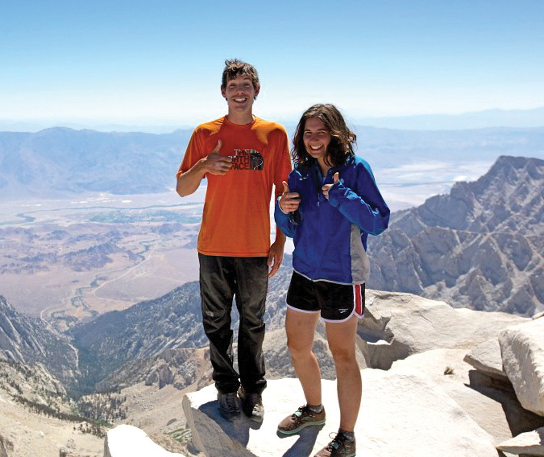 On top of Mount Whitney with my sister Stasia during Sufferfest 1 I soloed - photo 6