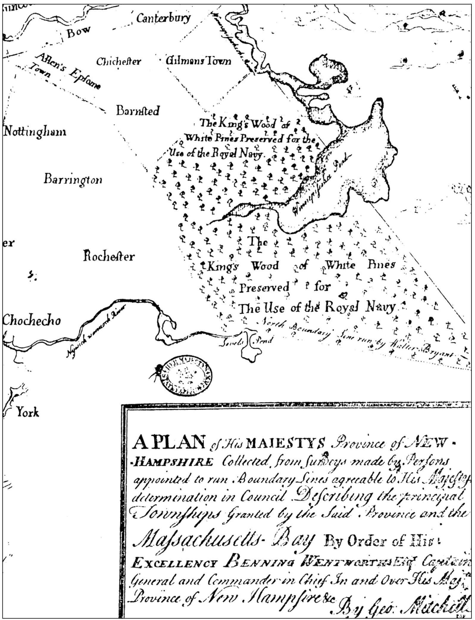 A PLAN OF HIS MAJESTYS PROVINCE OF NEW HAMPSHIRE This plan was collected from - photo 4