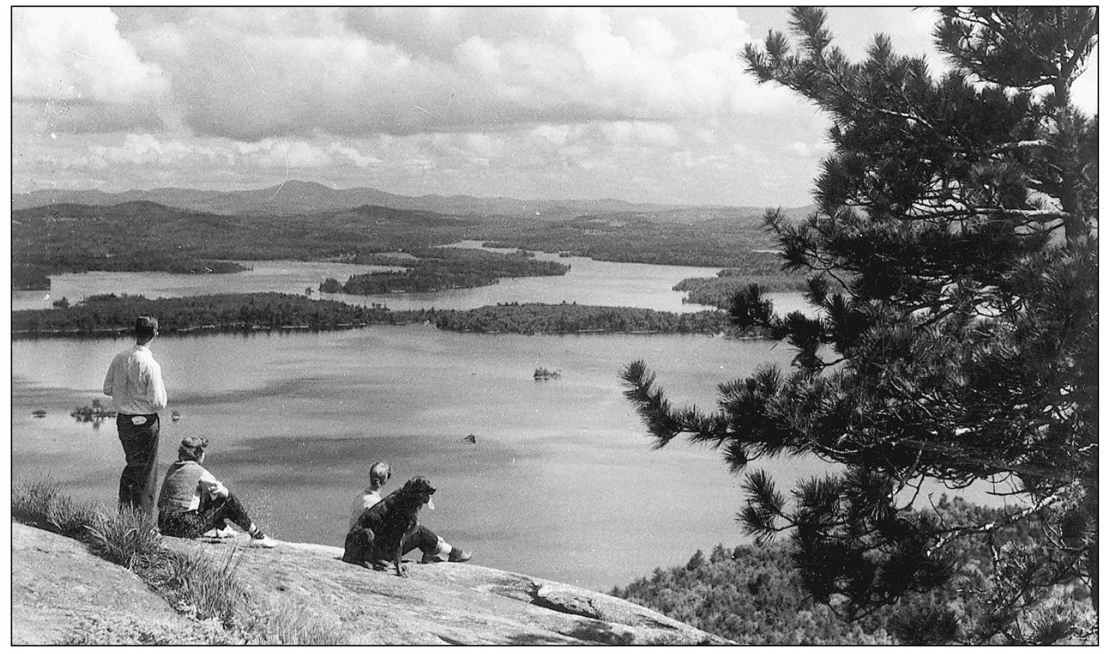 A VIEW OF SQUAM LAKE FROM RATTLESNAKE MOUNTAIN ROCKYWOLD-DEEPHAVEN CAMPS - photo 8