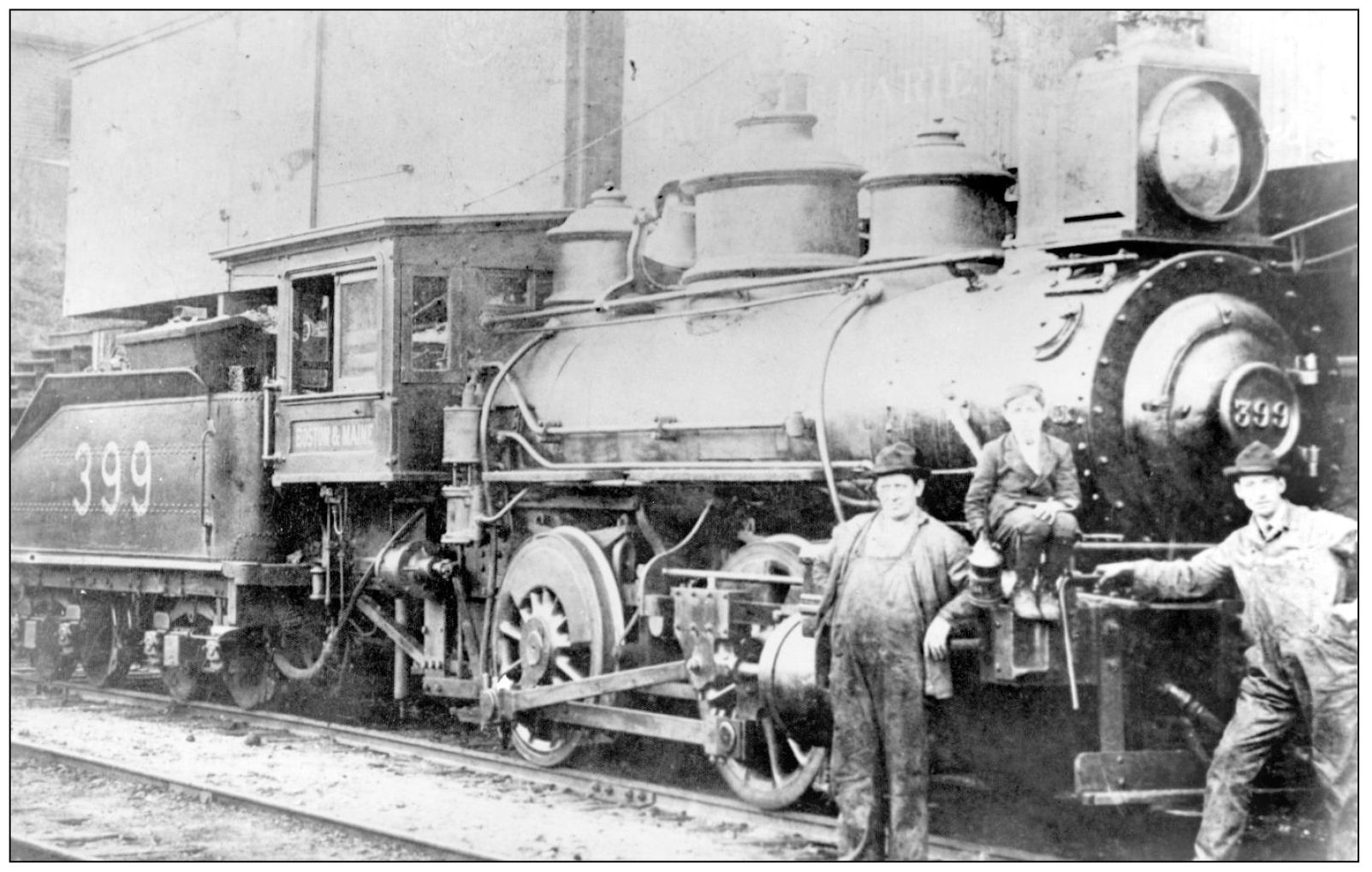 B M No 399 0-4-0 Taken in Lowell Massachusetts this picture shows - photo 11