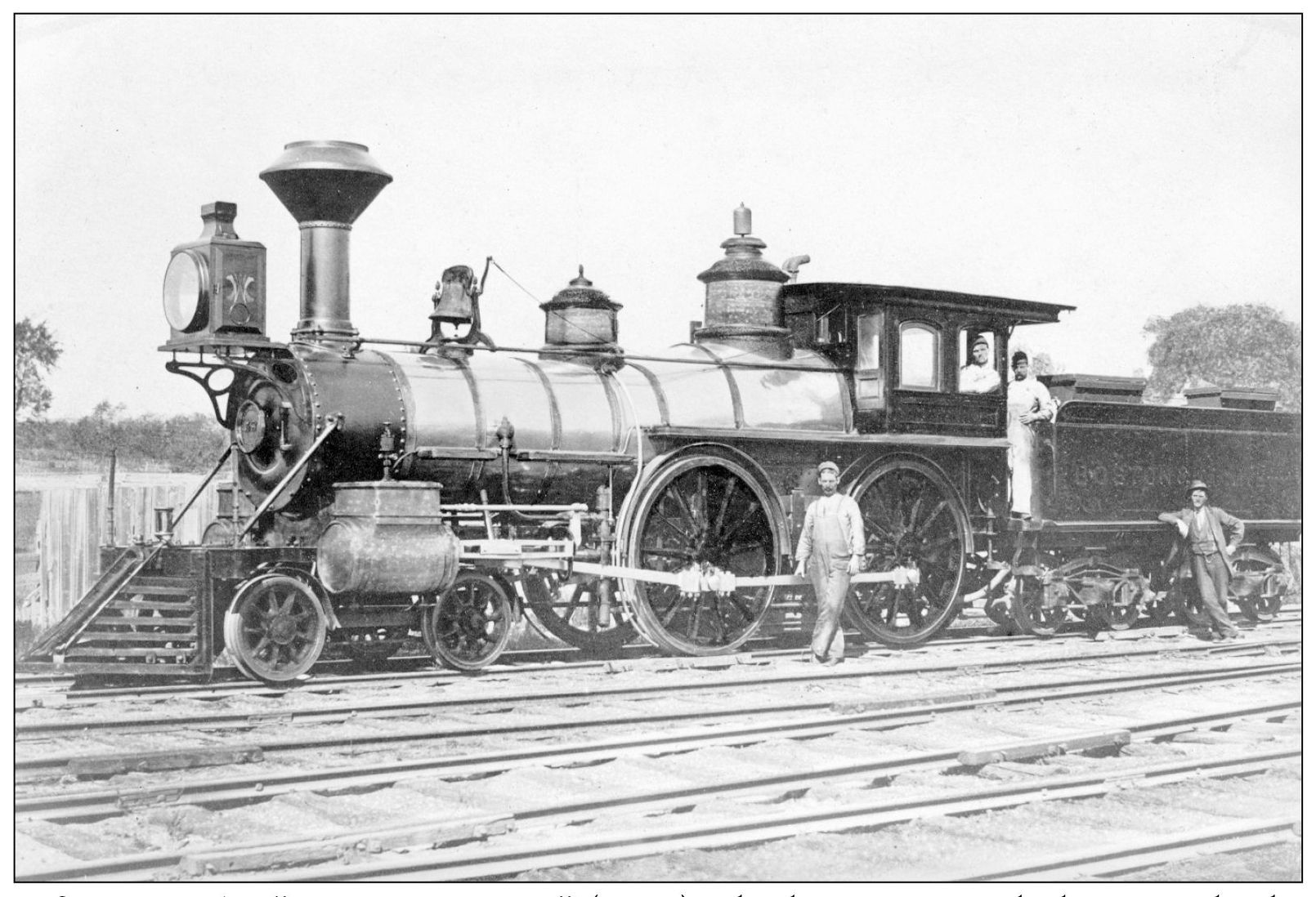 B M No 58 WILLIAM MERRITT 4-4-0 This locomotive was built in 1872 by the - photo 17