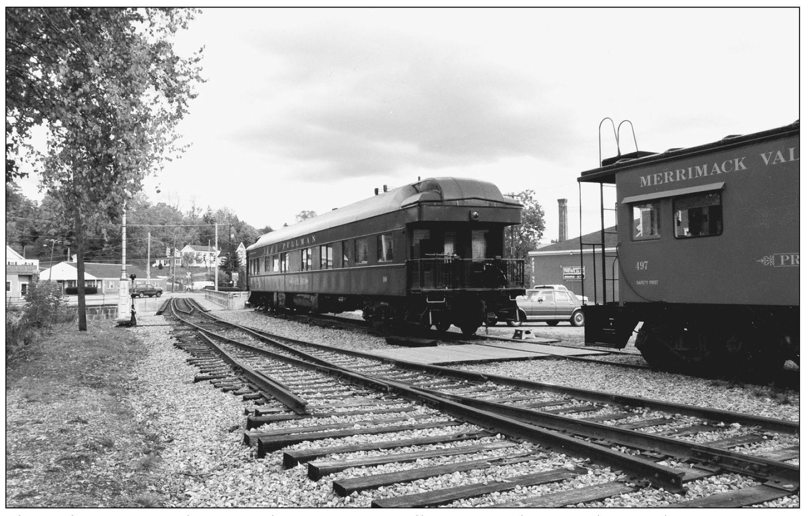 Shown here is an end view of the executives Pullman car The main line of the - photo 15