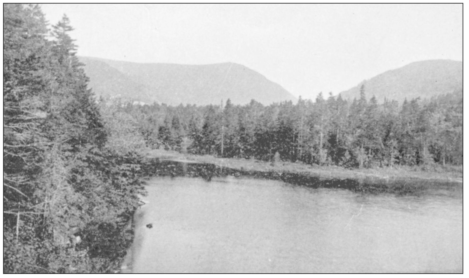 AMMONOOSUC LAKE 4 ACRES THE CRAWFORD NOTCH AREA This spruce-shadowed lake - photo 4