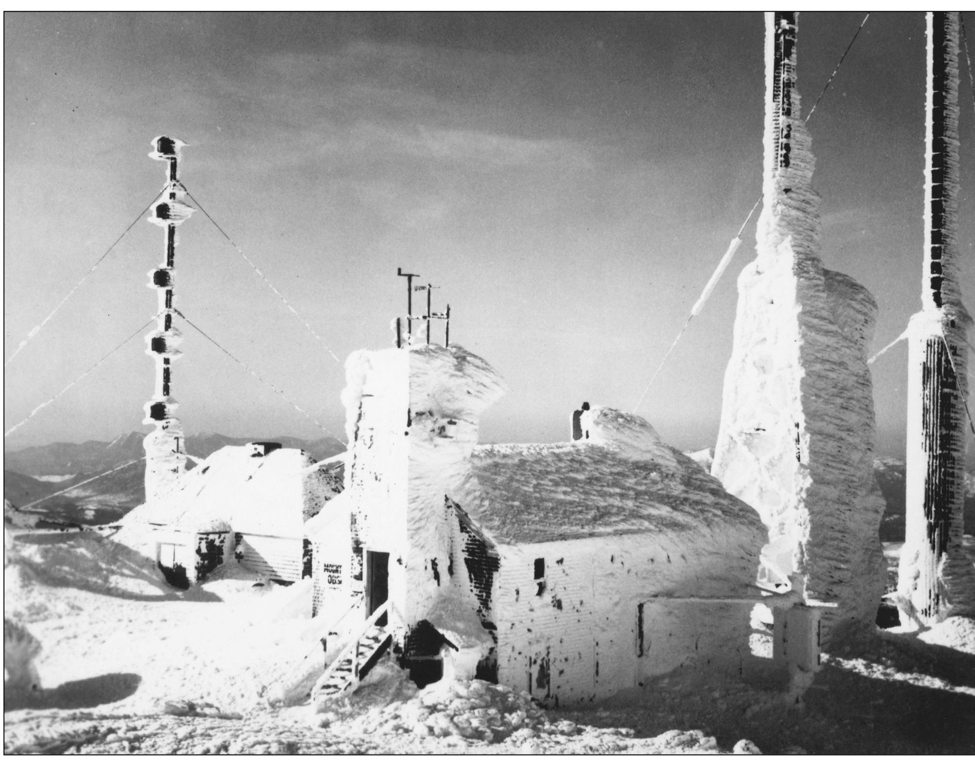 This is a view of the weather installation atop Mount Washington The present - photo 5