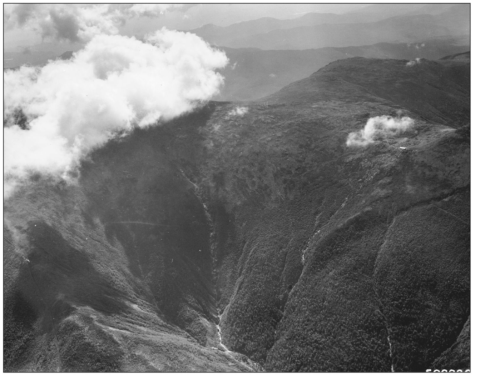 An aerial view is shown of Mount Washington elevation 6288 feet the Lake of - photo 6