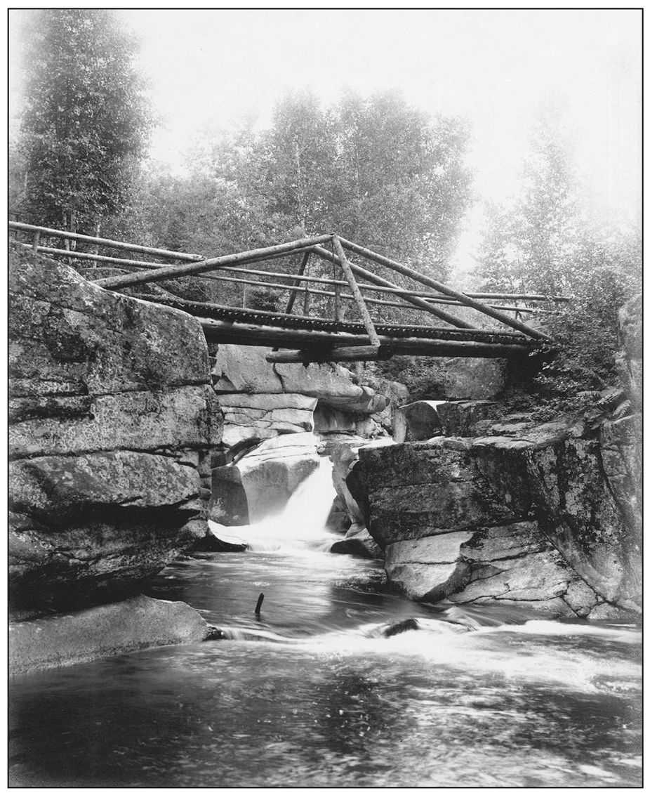 The Upper Ammonoosuc Falls is a striking example of the fury of the little - photo 7