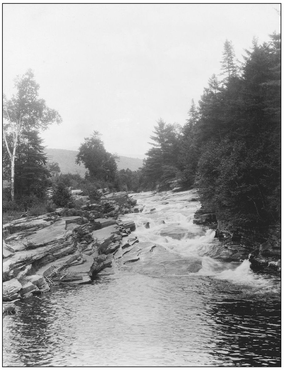 The Lower Falls of the Ammonoosuc River is located between Twin Mountains - photo 8