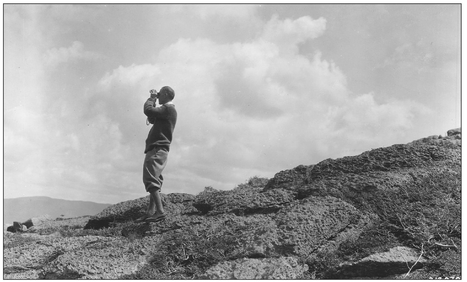 Near the summit of Mount Washington an unidentified tourist is seen enjoying - photo 11