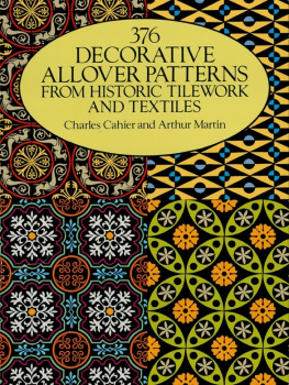 Cahier Charles 376 Decorative Allover Patterns from Historic Tilework and Textiles