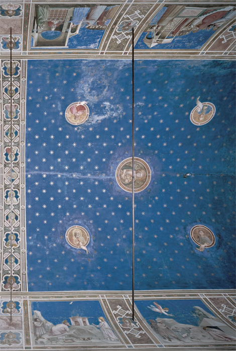 Ceiling of Scrovegni Chapel Padua Bridgeman Art Library The Hinges of History - photo 3