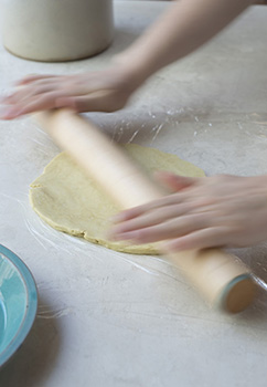 Both pastry and pizza doughs made without gums can be rolled out in a variety - photo 8