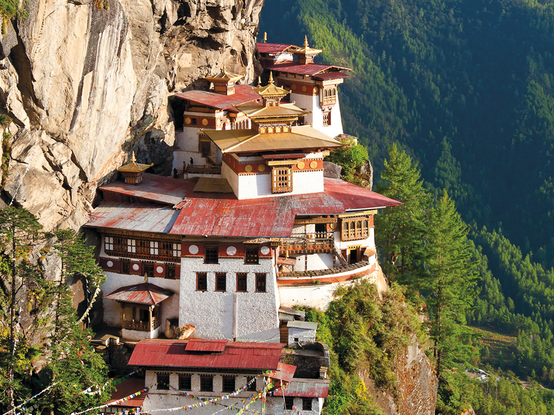 PETER ADAMS GETTY IMAGES Bhutans most famous monastery Taktshang Goemba - photo 7