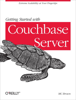 Brown - Getting Started with Couchbase Server