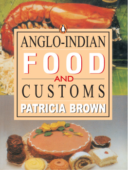 Brown Anglo-Indian Food and Customs