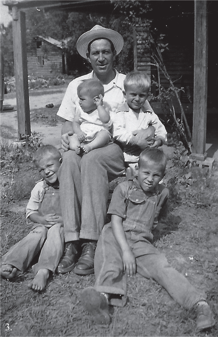 3 Me with Dad my brothers and my sister in Elkin North Carolina at my - photo 10