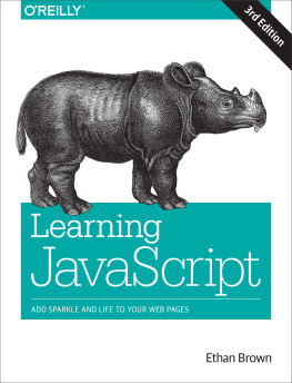 Brown - Learning JavaScript