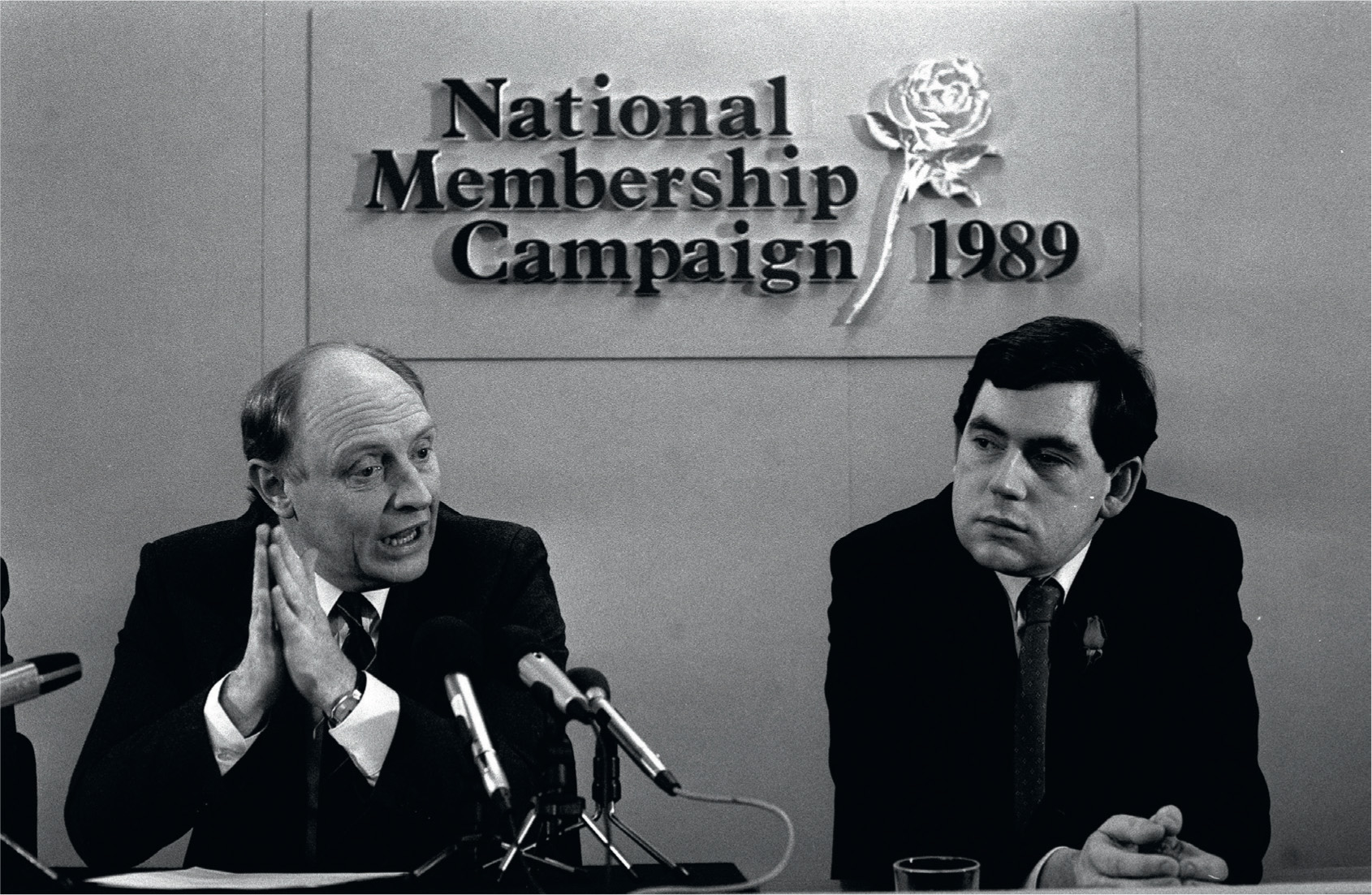 As a young MP with my friend and former boss Labour leader Neil Kinnock at - photo 10